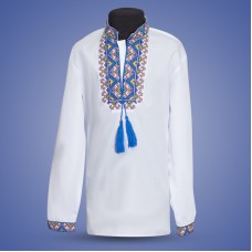 Embroidered shirt for boy "Frost"